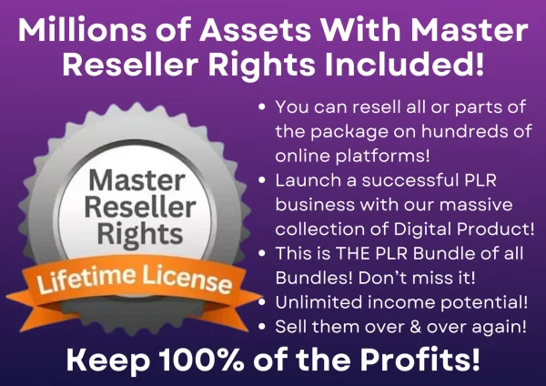 Exclusive Mega Bundle: Unlock 40 Million Digital Products with Full Resell Rights – Includes E-Books, Online Courses, Business Templates, Planners, and More for Unlimited Earning Potential! - Image 2